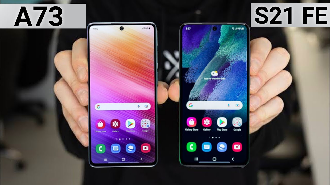 مقایسه ارزش خرید گوشی سامسونگ مدل a73 با s21fe