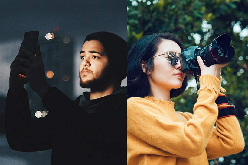 مقایسه دوربین گوشی موبایل با دوربین عکاسی