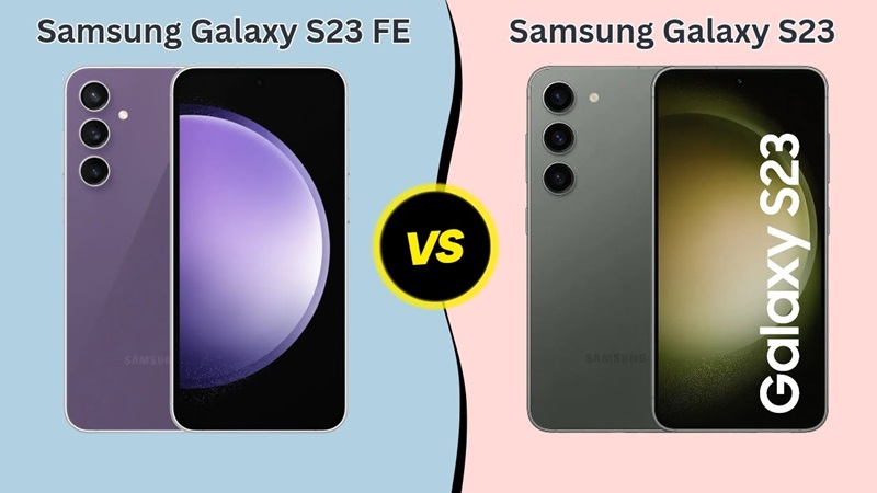 مقایسه گوشی S23 FE و S23 سامسونگ از نظر باتری، دوربین، بازده و غیره