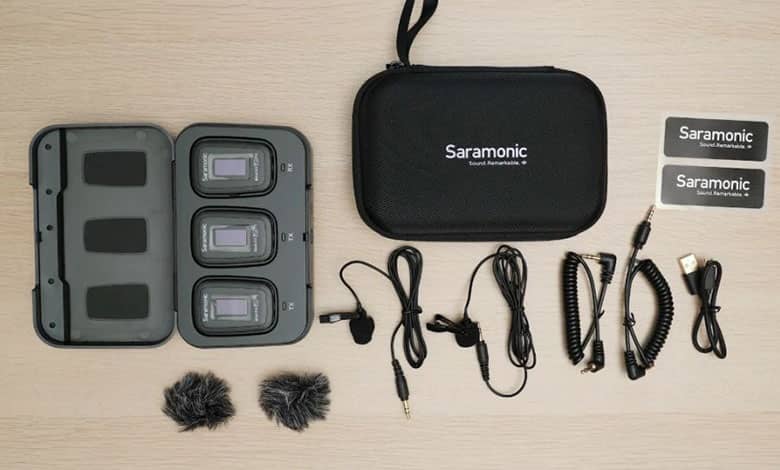 بهترین میکروفون بی سیم برای دوربین Saramonic Blink 500 Pro B2